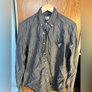 J Crew Dark Grey Button Down
